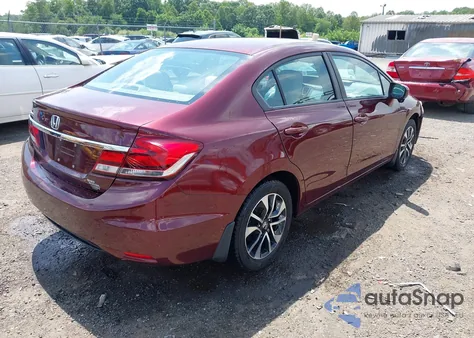 2014 Honda Civic Ex from USA, damaged, VIN 2HGFB2F89EH550539